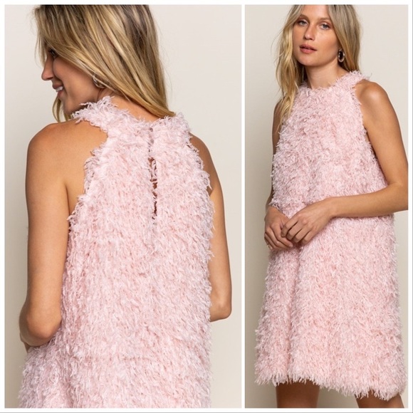 POL Shag 60’s Mod Flamingo Party Dress - Picture 2 of 15